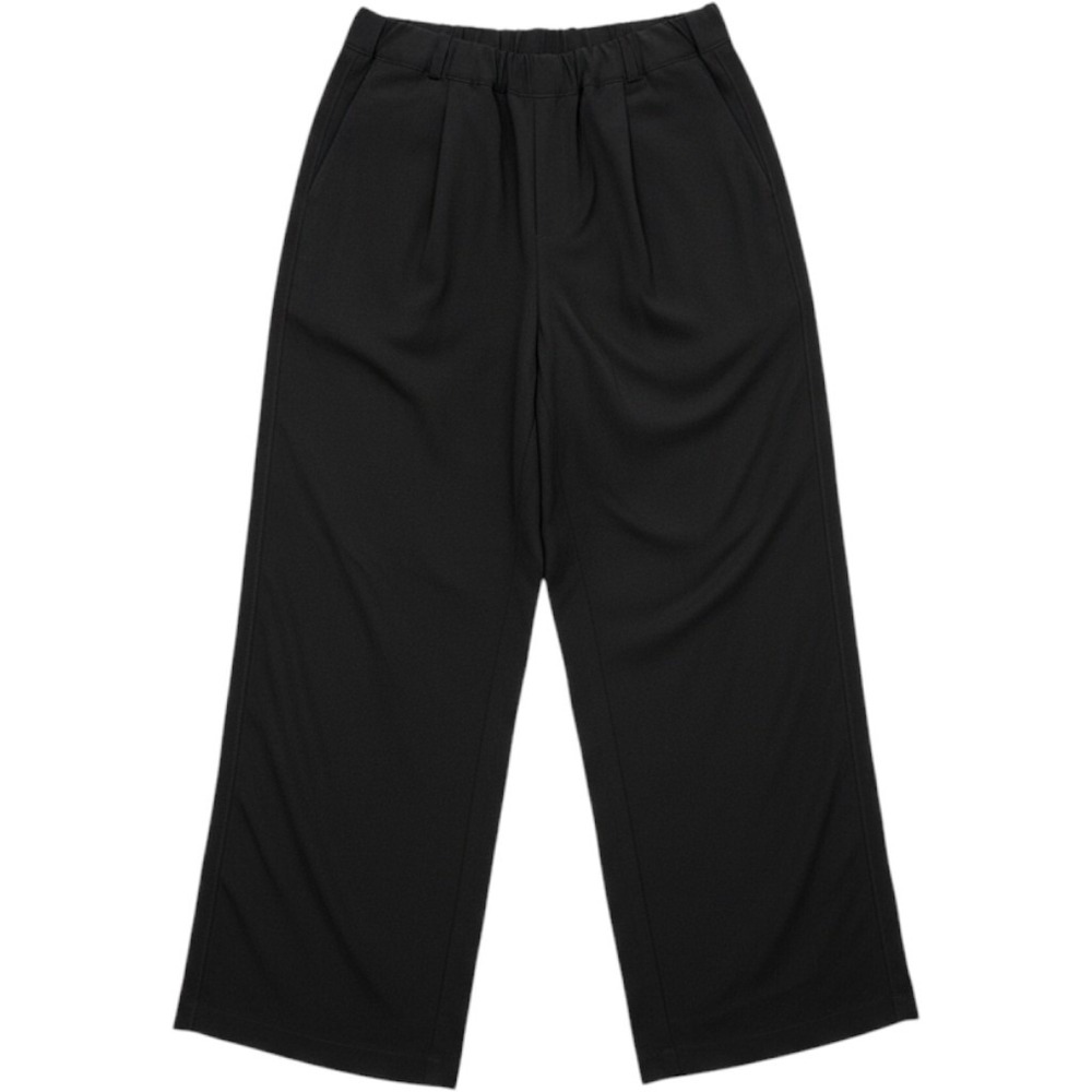 Anthropologie Black Wide Leg Tuxedo Stripe Trousers Plus Size 1X Side Stripe